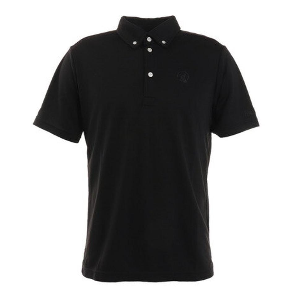本間ゴルフ(HONMA)(メンズ)ゴルフウェア 吸汗 速乾 ホンマ 半袖 ポロシャツ 031733133BK