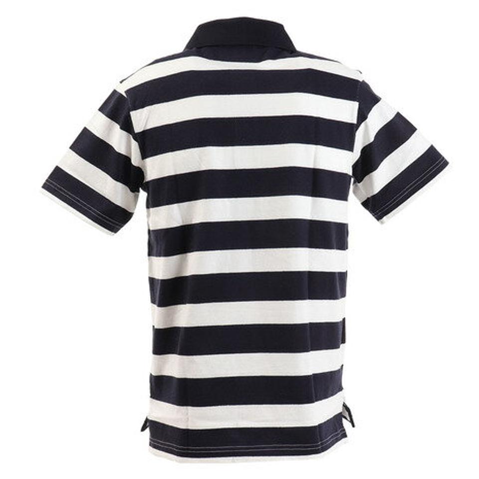 エーシーピージー(ACPG) リブ襟 半袖ポロシャツ 871PA0BGI3137WHXNV (メンズ)