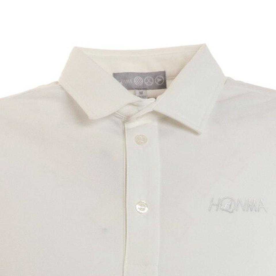 本間ゴルフ(HONMA)(メンズ)ゴルフウェア 半袖ポロシャツ 031733123WH