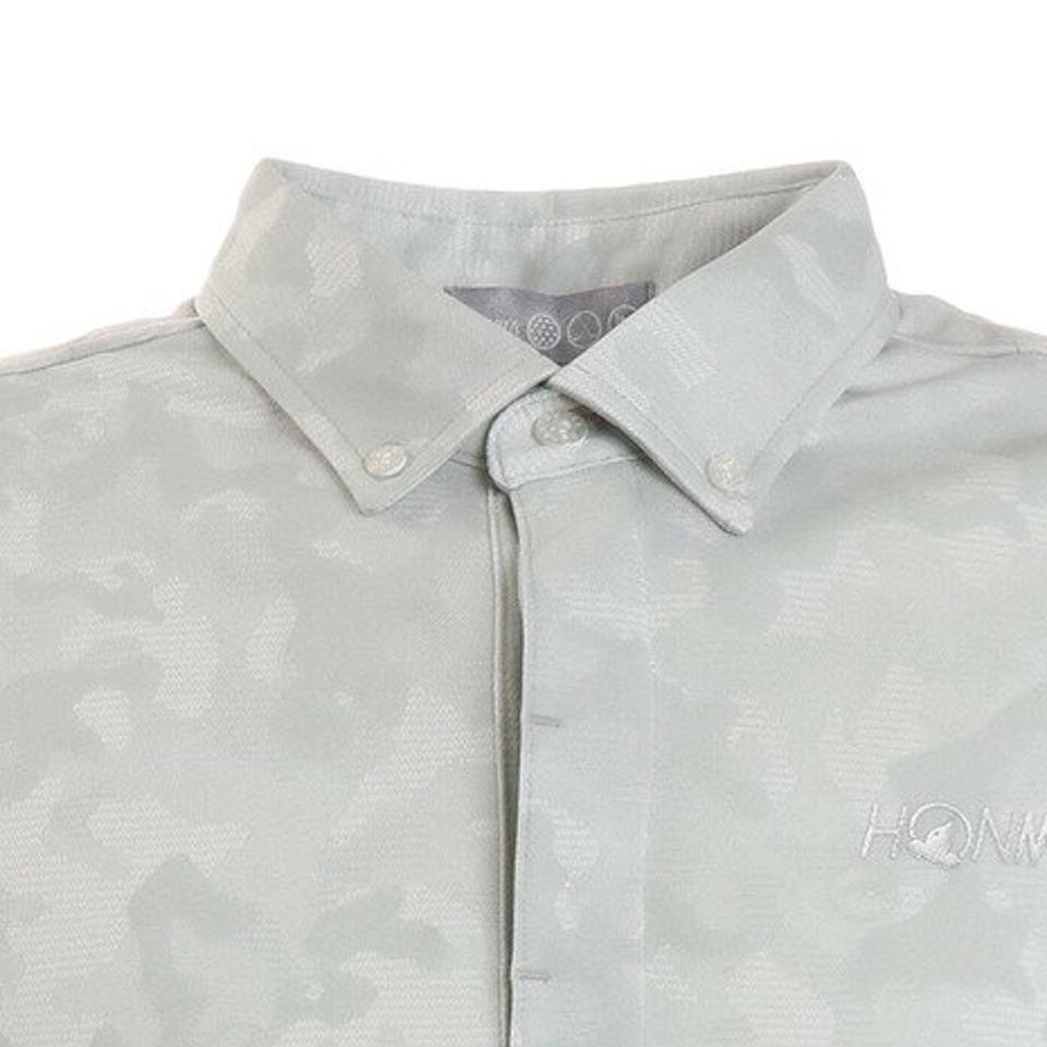 本間ゴルフ(HONMA) ゴルフウェア 半袖ポロシャツ 031733119GY (メンズ)