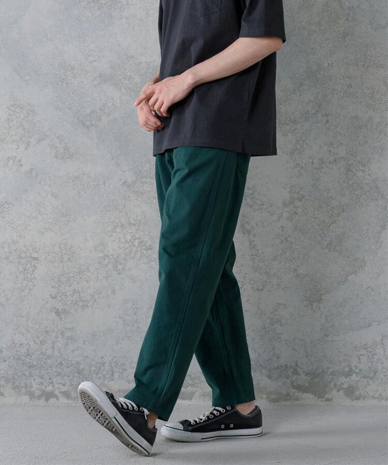 BEN DAVIS ベン デイビス メンズ パンツ ACTIVE WORKERS PANTS ダークグリーン G-1180002 ワークパンツ ボトムス テーパード ペインター シェフパンツ 定番 ロゴ