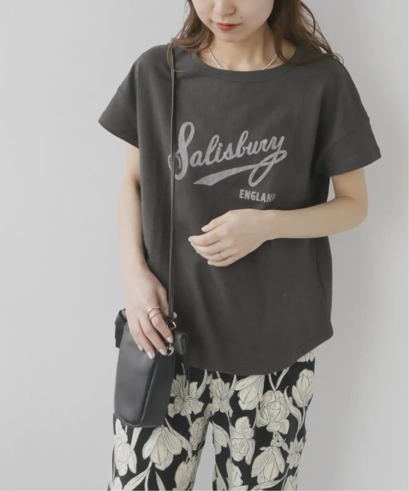 《追加》【HOLIDAYS COMFORT/ホリデーズ コンフォート】ラフィ天竺TEE（JOURNAL STANDARD relume）