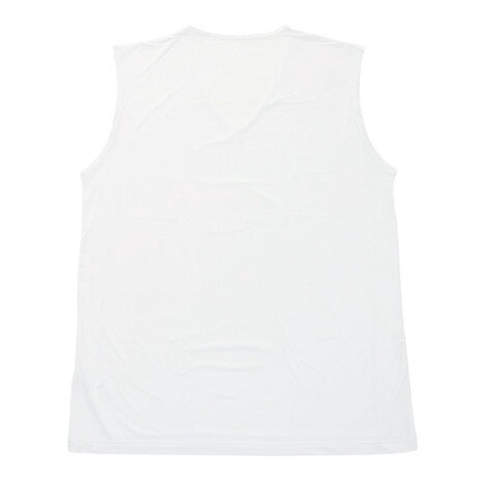 パフォーマンスギア(PG)(メンズ)ドライプラスクール ノースリーブVネックシャツ 891PA0GC6119WHT