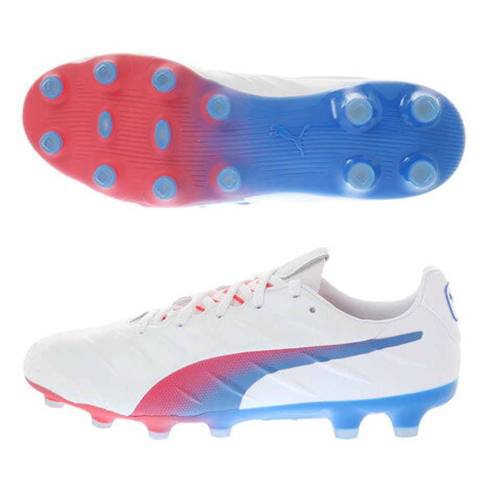 【6/5 24h限定 エントリー＆対象4店舗買い回りで最大P10倍！】プーマ（PUMA）（メンズ、レディース）サッカーシューズ キング プラチナム 21 HG/AG サッカースパイク 10659703