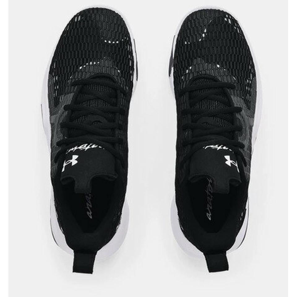 アンダーアーマー（UNDER ARMOUR） バスケットシューズ スポーン 3 3023738 BLK/WHT/WHT BK バッシュ （メンズ、レディース）