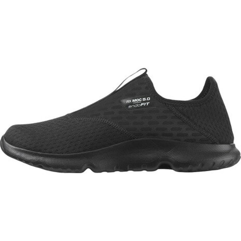 サロモン（SALOMON）（メンズ）スニーカー メンズ メッシュ REELAX MOC 5.0 L41277300 ブラック 黒