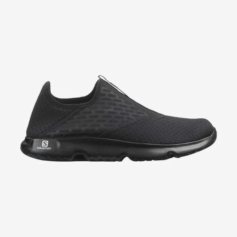 サロモン（SALOMON）（メンズ）スニーカー メンズ メッシュ REELAX MOC 5.0 L41277300 ブラック 黒