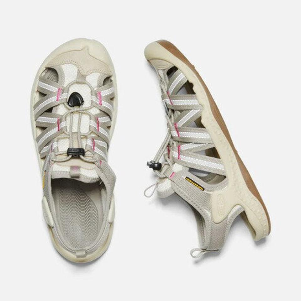 キーン（KEEN）（レディース）スポーツサンダル ドリフト クリーク H2 ベージュ 1026127 ストラップサンダル 速乾性 クッション性 軽量 レジャー タウン