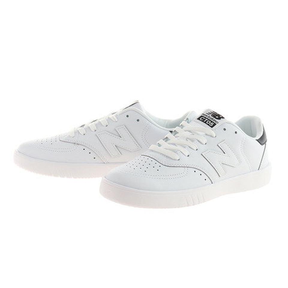 ニューバランス（new balance） スニーカー CT05WBD カジュアルシューズ ホワイト 白 通学 学生 （メンズ、レディース）