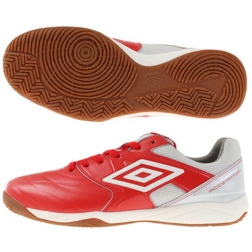 アンブロ（UMBRO） フットサル インドア サッカーシューズ 屋内 室内 アクセレイタ サラ WIDE IN UF2QJB02RW F （メンズ）