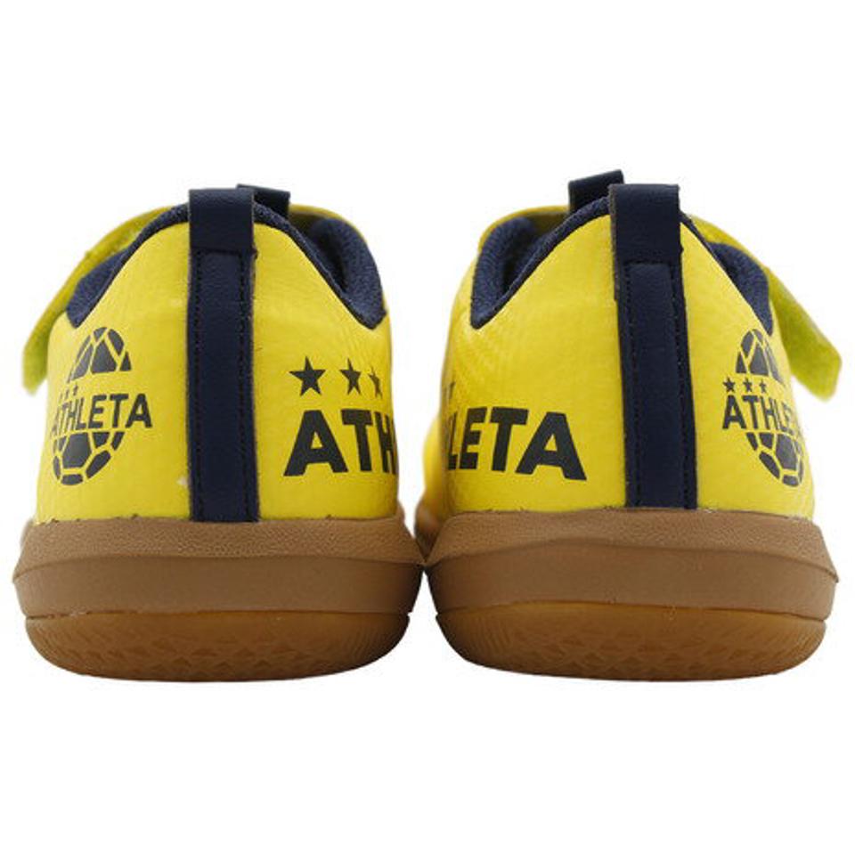 アスレタ（ATHLETA） ジュニアサッカーインドアトレーニングシューズ XE-279J YEL サッカーシューズ トレシュー 屋内 室内 （キッズ）