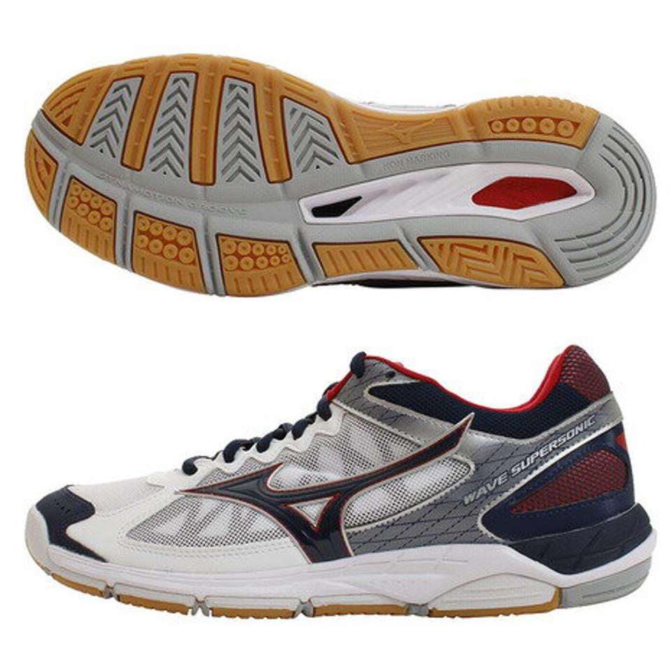 ミズノ（MIZUNO） バレーボールシューズ ウエーブスーパーソニック V1GA184014 （メンズ、レディース）