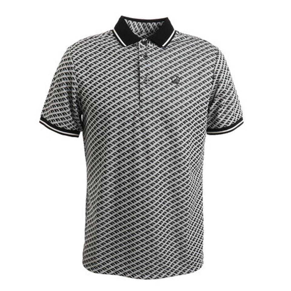 本間ゴルフ(HONMA) ゴルフウェア DIA JACQARD 半袖シャツ 031-731103-BK (メンズ)