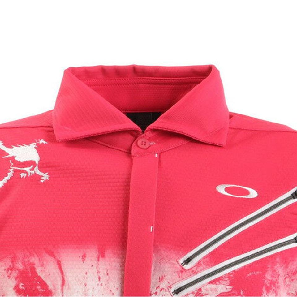 オークリー(OAKLEY) ゴルフウェア Skull Explode シャツ FOA401631-81J (メンズ)