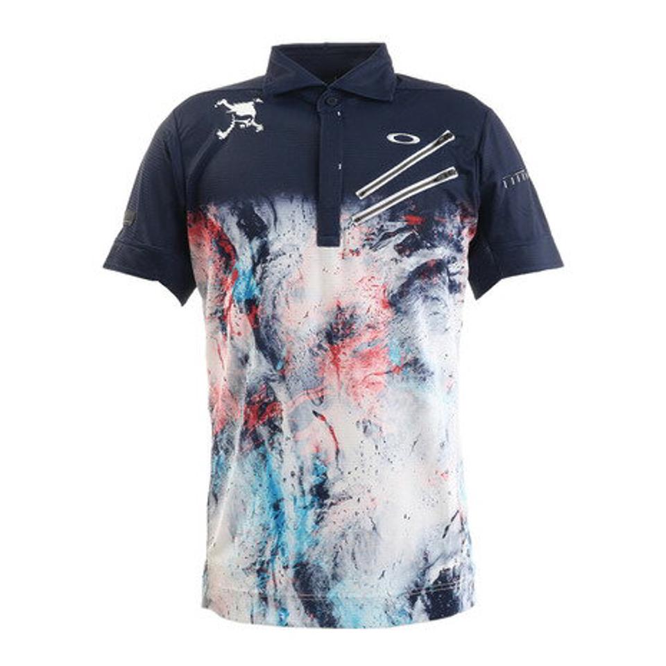 オークリー(OAKLEY) ゴルフウェア Skull Explode シャツ FOA401631-01F (メンズ)