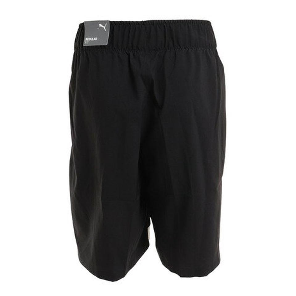 プーマ（PUMA） トレーニング ウーブン 10インチ ハーフパンツ 521977 01 BLK WH （メンズ）