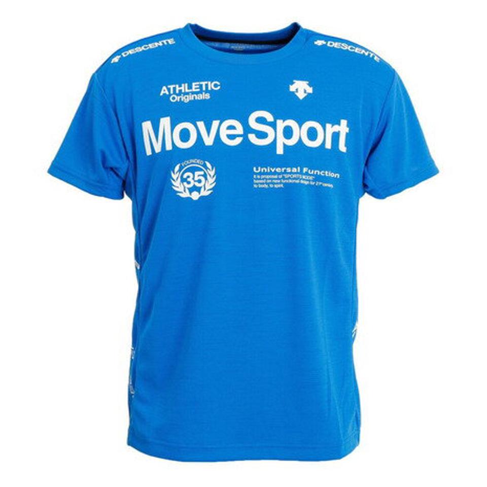 デサント(DESCENTE) SUNSCREEN ヘザー半袖シャツ DMMTJA51 BLM (メンズ)