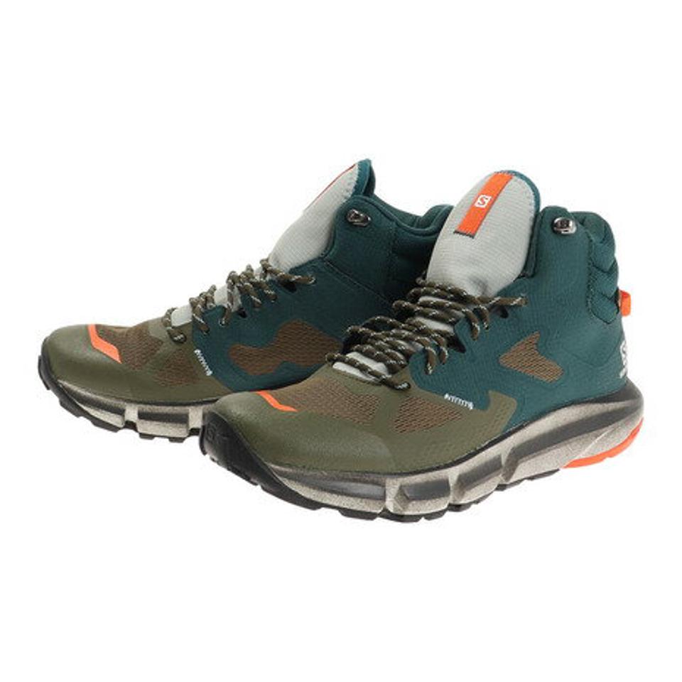 サロモン（SALOMON） PREDICT HIKE MID GORE-TEX L41461100 防水 透湿 トレッキングシューズ ハイカット 登山靴 （メンズ）