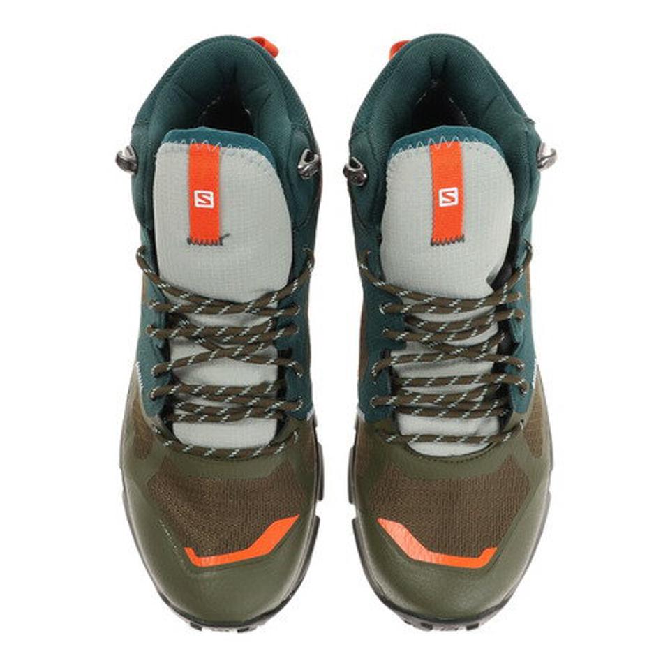 サロモン（SALOMON） PREDICT HIKE MID GORE-TEX L41461100 防水 透湿 トレッキングシューズ ハイカット 登山靴 （メンズ）