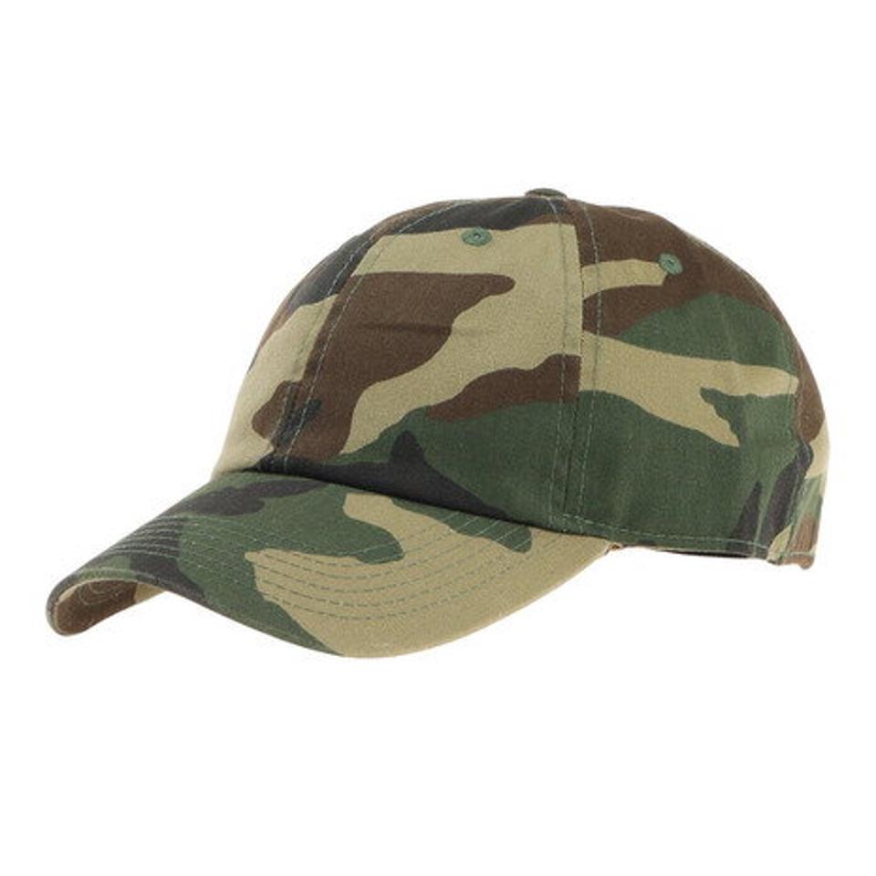 ニューハッタン（Newhattan）（メンズ）ベースボール ロー キャップ ツイル 1400 woodland camo 4589682787660