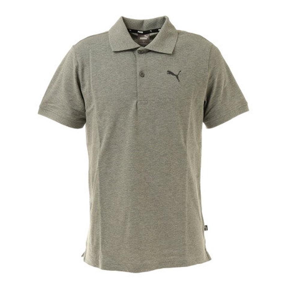 プーマ(PUMA)(メンズ)ピケポロシャツ 846715 03 MGRY