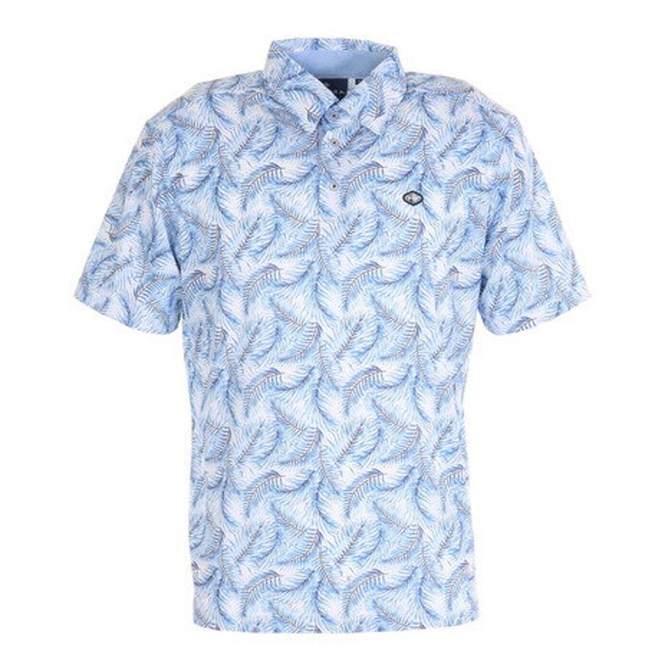 フィドラ(FIDRA)(メンズ)ゴルフ ポロシャツ Lightest leaf シャツ FD5KTG23 SAX プロ着用モデル