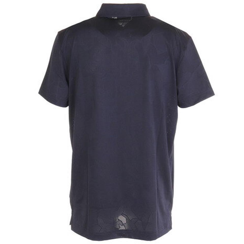 J.LINDEBERG(メンズ)ゴルフウェア ストレッチ スウェーデンカモ柄ポロシャツ レギュラーフィット 071-24442-098