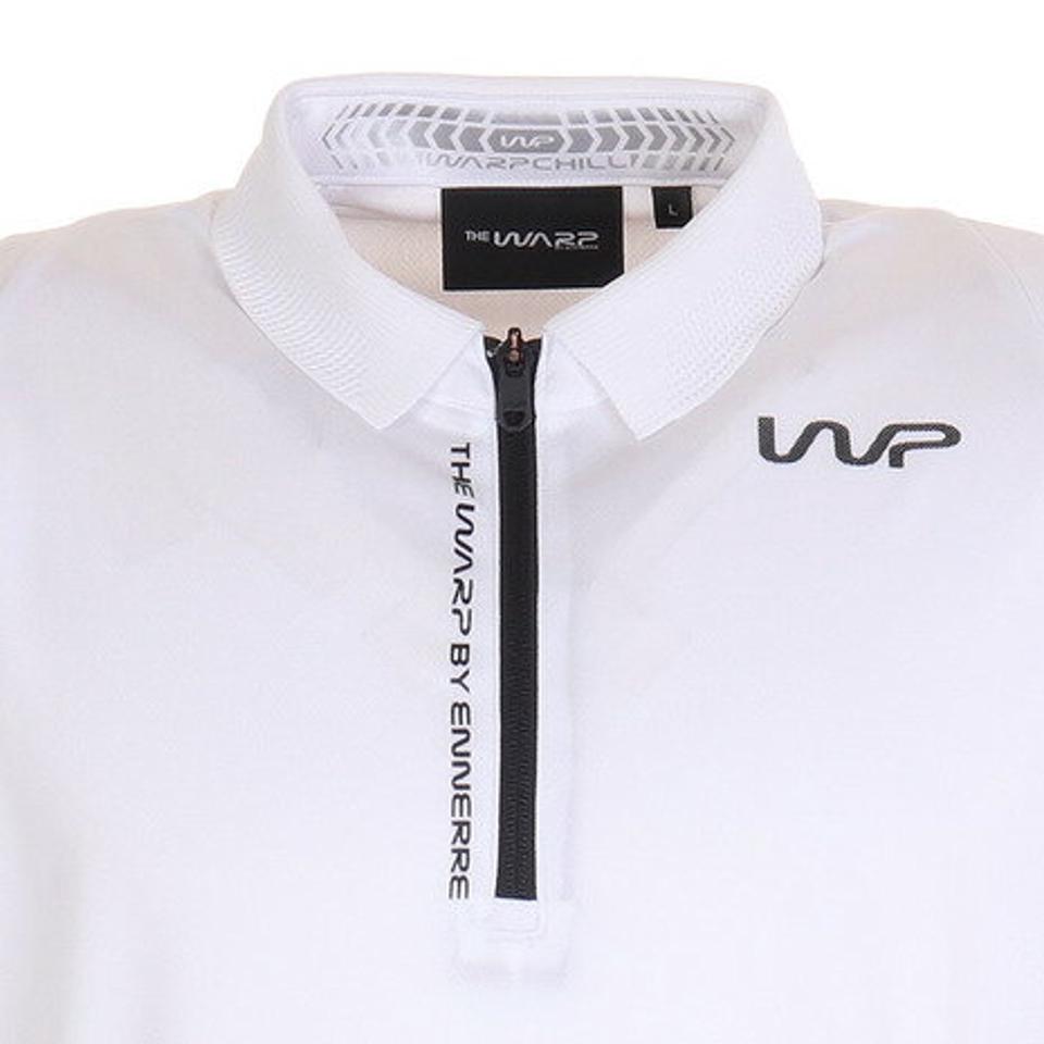 ザ・ワープ・バイ・エネーレ(The Warp By Ennerre) ゴルフウェア WARP CHILL 3D ポロシャツ SH WB5KTG04 WHT (メンズ)