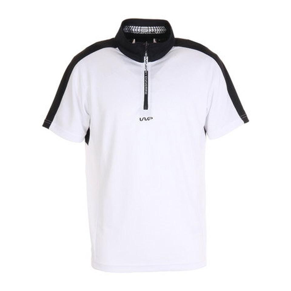 ザ・ワープ・バイ・エネーレ(The Warp By Ennerre) ゴルフウェア WARP CHILL air ジップシャツ SH WB5KTG03 WHT (メンズ)