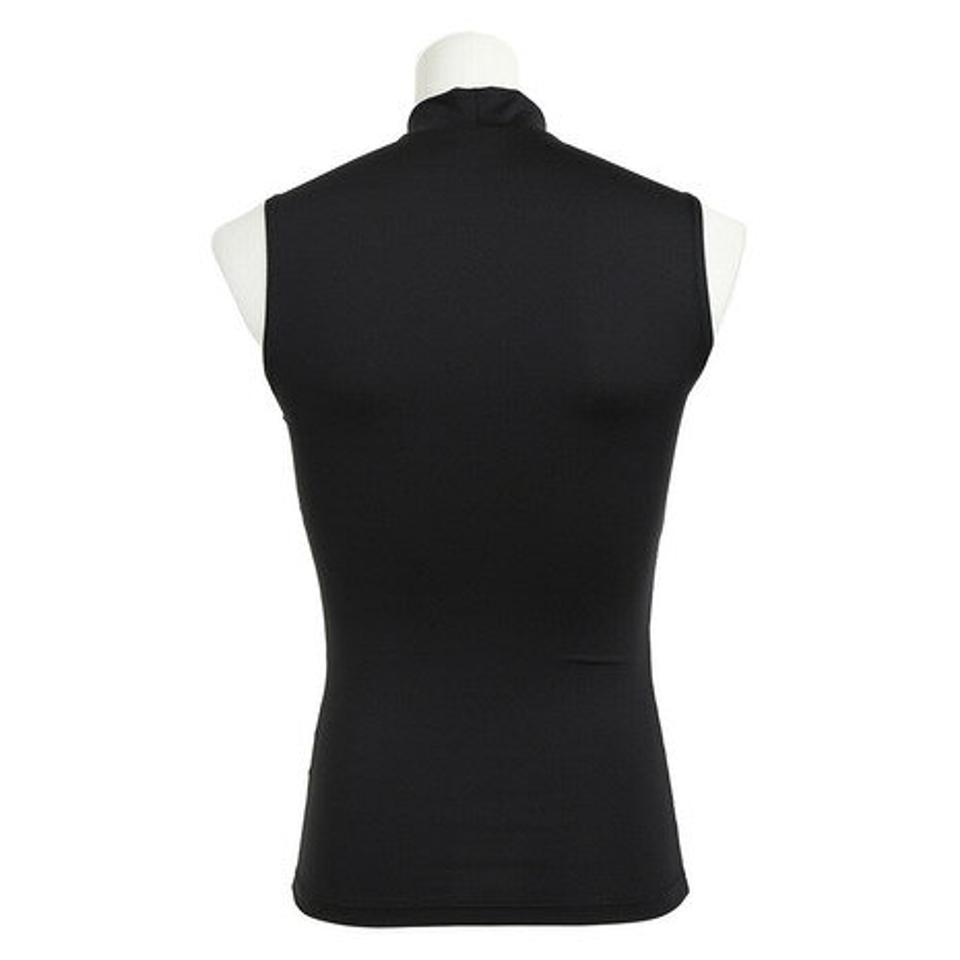 エックスティーエス(XTS) 野球 アンダーシャツ ノースリーブ (袖なし) ストレッチ ハイネック 723G6ES4197 BLK (メンズ)