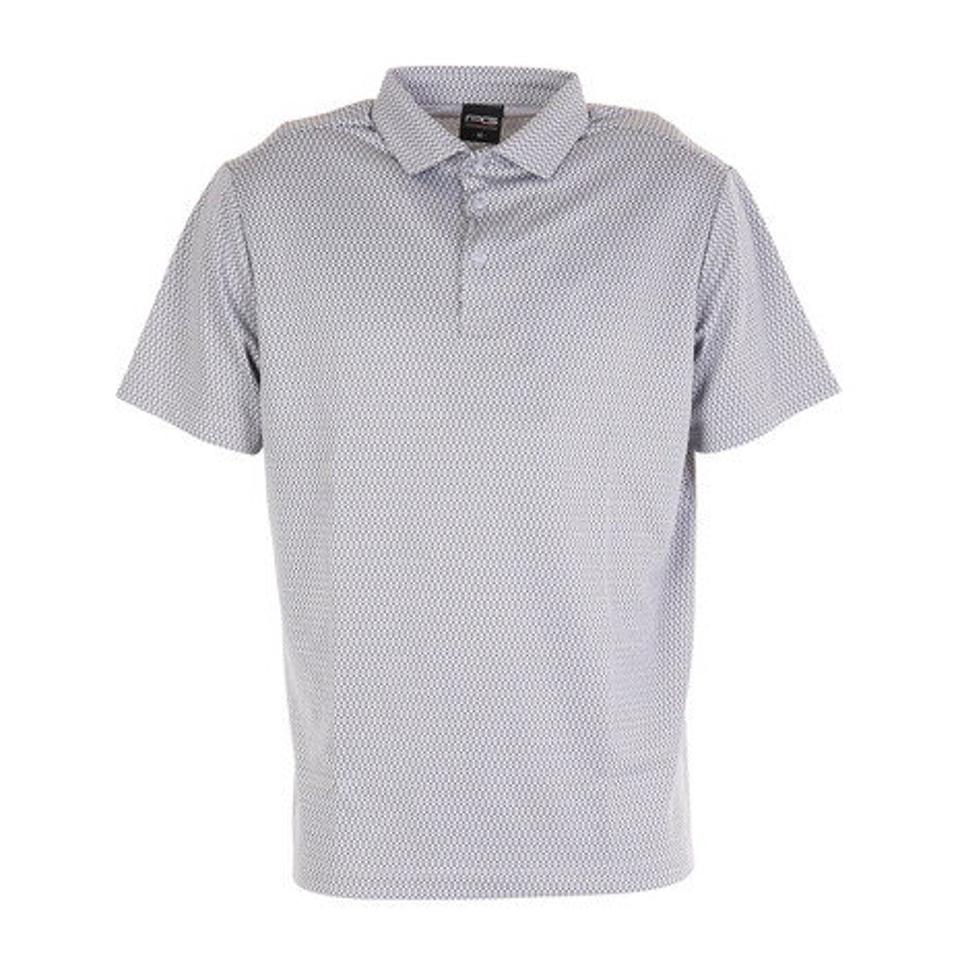 パフォーマンスギア(PG)(メンズ)ゴルフウェア 吸汗 速乾 ジャガードポロシャツ 403PG21BGI0004-WHT