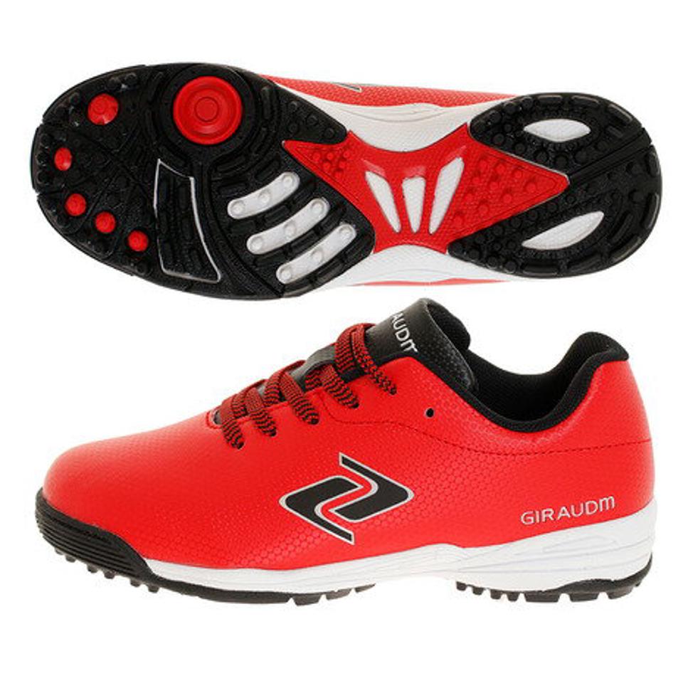 ジローム（GIRAUDM） ジュニアサッカートレーニングシューズ 750GM0SY9320 RED サッカーシューズ トレシュー （キッズ）