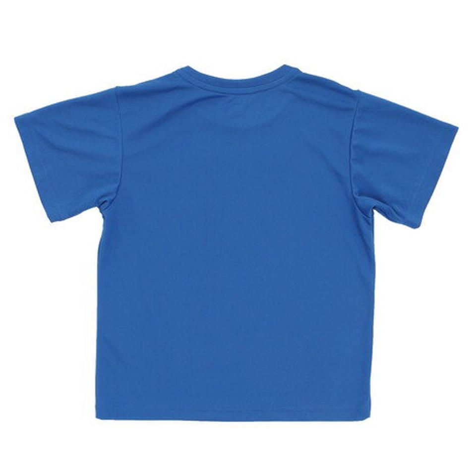 ジローム（GIRAUDM） ドライ 速乾 UVカット 上下セット スーツ 半袖Tシャツ＆ショートパンツ 865GM0CD2463 BLU （キッズ）