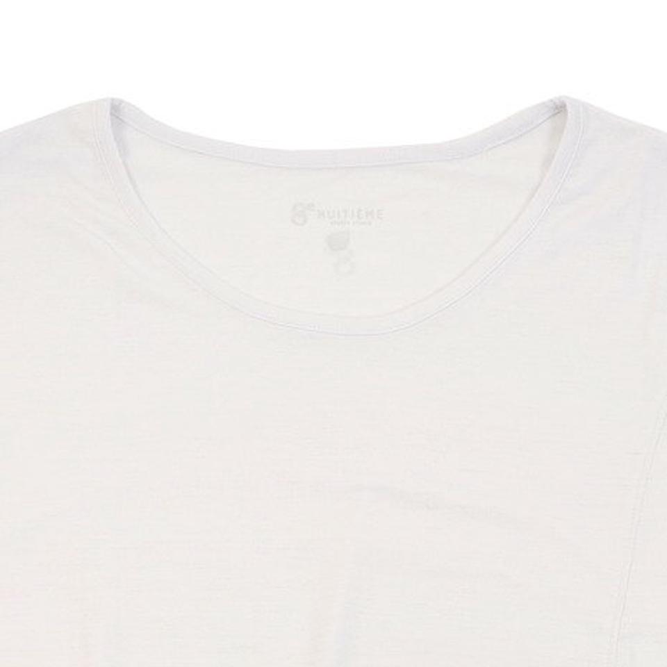 ウィッテム(HUITIEME)(レディース)フィットネス スラブ チュニックTシャツ HU20SDSK821004SWHT