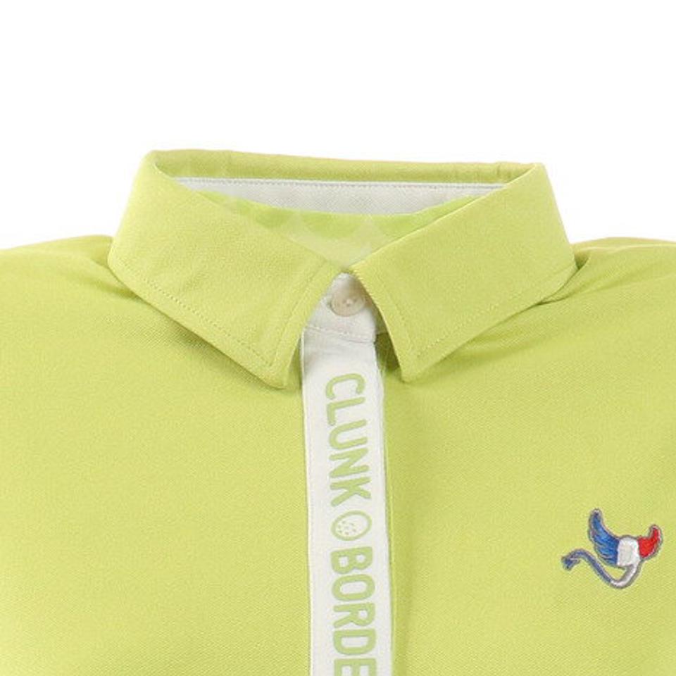 クランク(CLUNK)(レディース)ゴルフウェア 吸汗 速乾 インナーセットポロシャツ CL5KUG05 MNT プロ着用モデル