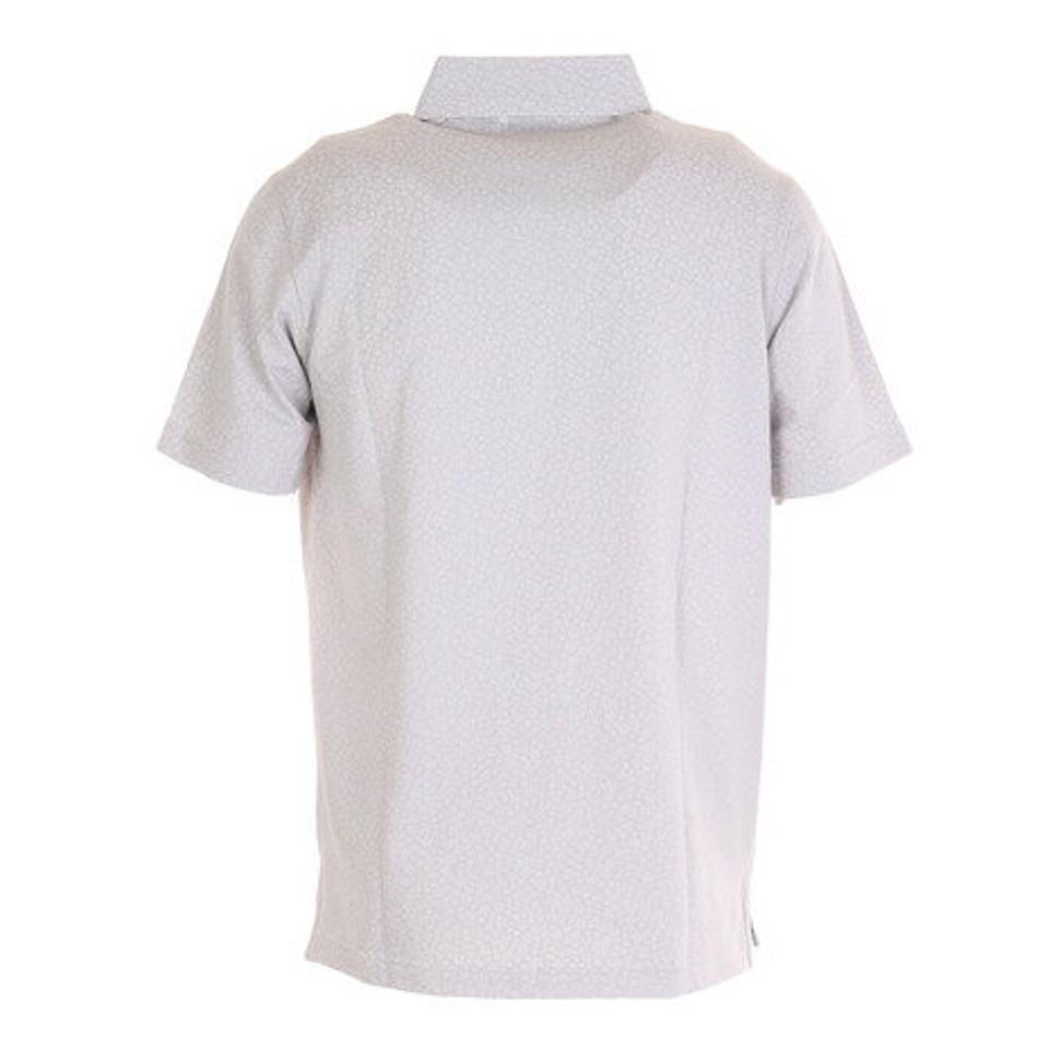 フィドラ(FIDRA) ゴルフウェア flower ジャカードポロシャツ FD5KTG31 GRY (メンズ)