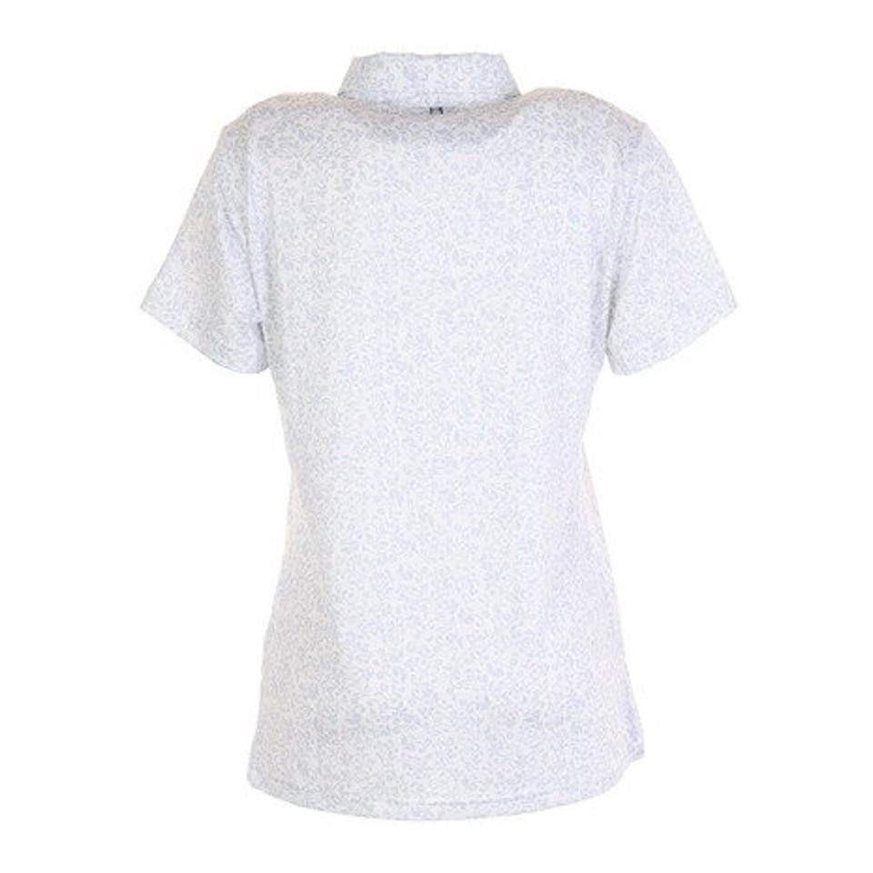 フィドラ(FIDRA)(レディース)ゴルフウェア cool flower ポロシャツ FD5KUG12 WHT