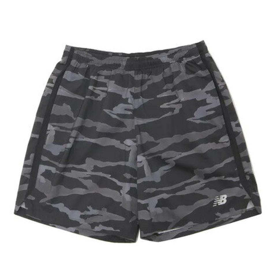 【ランニング対象品購入&エントリーでP10倍！8/19 20:00〜8/28 23:59】ニューバランス（new balance） ランニング ランニングパンツ メンズ ベーシックグラフィック7インチショーツ AMS93198BGR （メンズ）