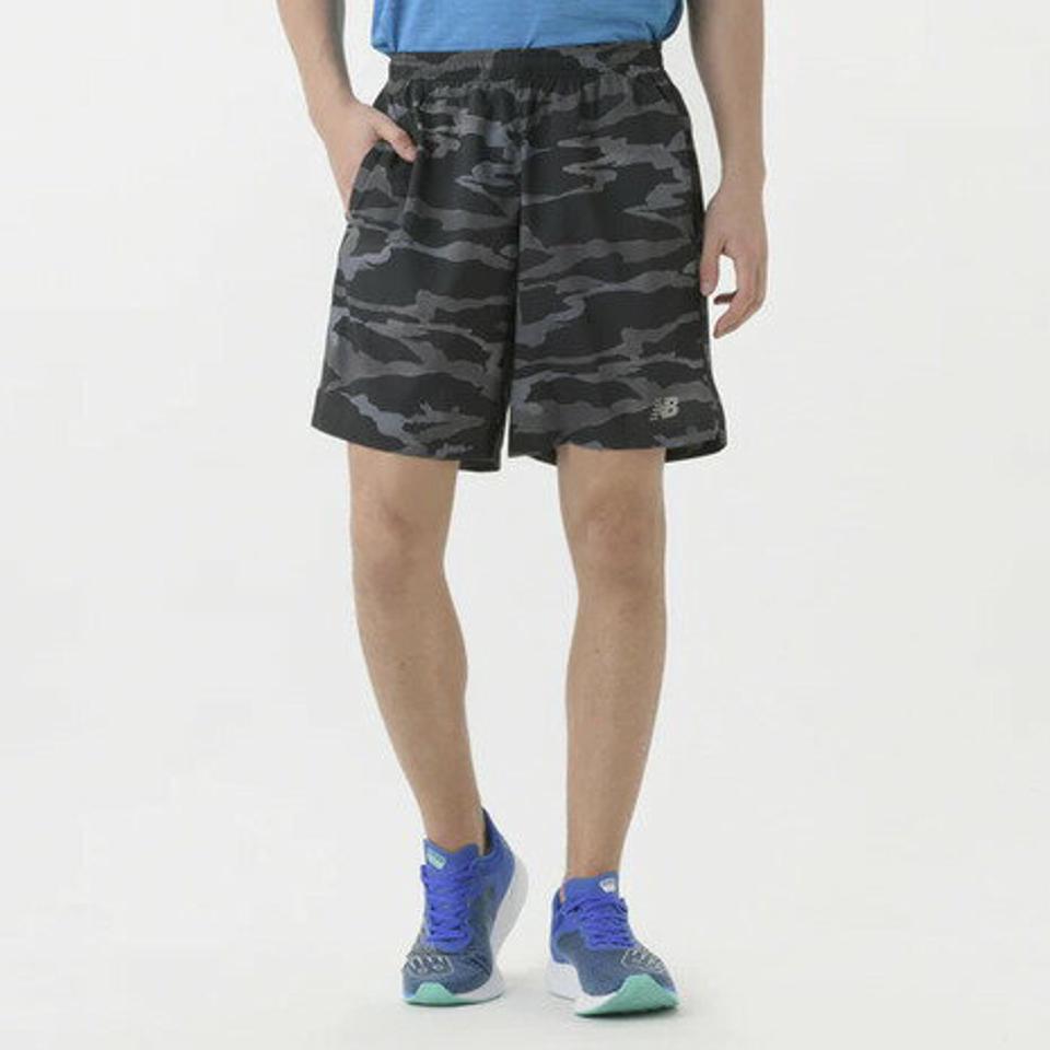 【ランニング対象品購入&エントリーでP10倍！8/19 20:00〜8/28 23:59】ニューバランス（new balance） ランニング ランニングパンツ メンズ ベーシックグラフィック7インチショーツ AMS93198BGR （メンズ）