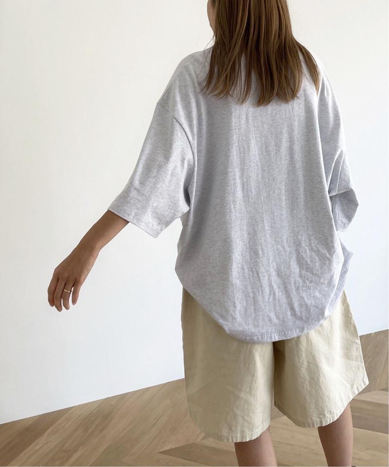 El mar(エルマール) "UCA"オーバーサイズ半袖Tシャツ（El mar）