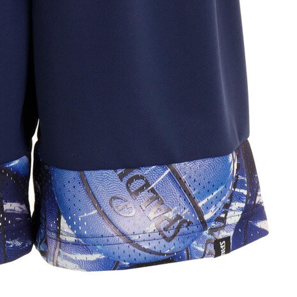 スポルディング（SPALDING） ジュニア プラクティスパンツ マーブルボール SJP200650 NV （キッズ）