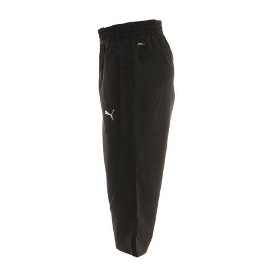 【1/25 24h限定 エントリー＆対象3店舗買い回りで最大P10倍！】プーマ（PUMA）（レディース）ジャージ レディース EVO ウーブン 3/4 パンツ 670745 01 BLK