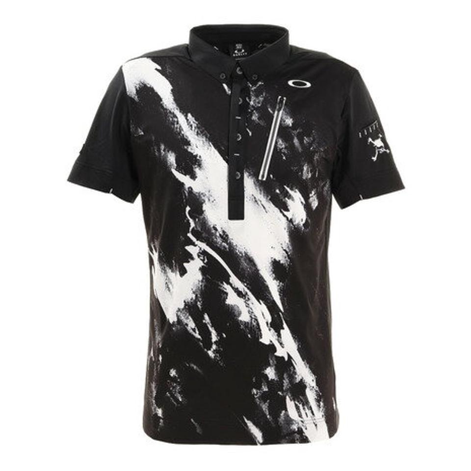 【6/5限定 エントリー&3点以上ご購入でP最大10倍】オークリー(OAKLEY) ゴルフウェア SKULL STRETCH GRAPHIC 半袖シャツ FOA402484-02E (メンズ)
