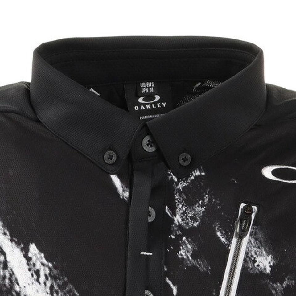 【6/5限定 エントリー&3点以上ご購入でP最大10倍】オークリー(OAKLEY) ゴルフウェア SKULL STRETCH GRAPHIC 半袖シャツ FOA402484-02E (メンズ)