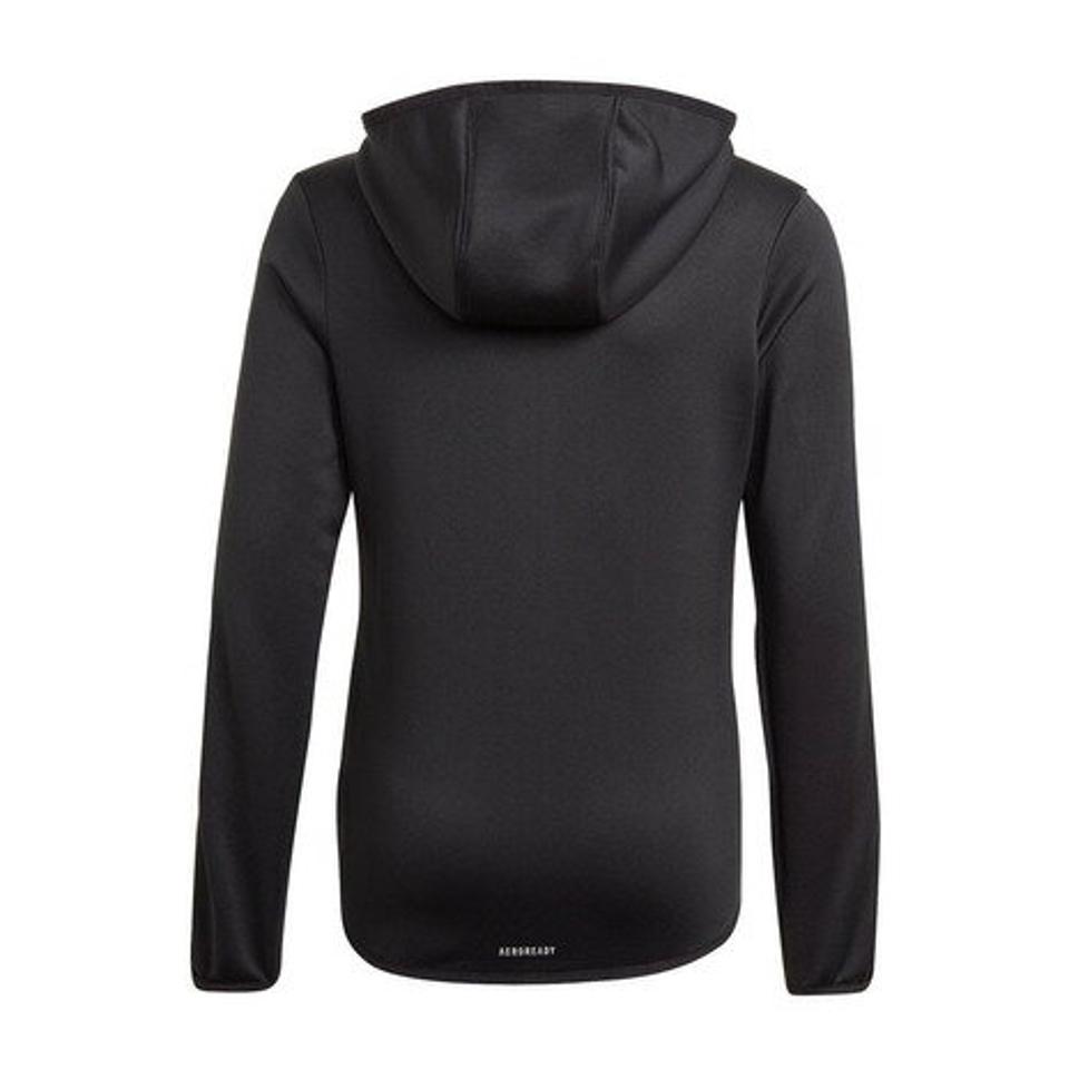 アディダス(adidas) デザインド トゥ ムーブ 3ストライプス フルジップパーカー 29289-GN1462 (キッズ)