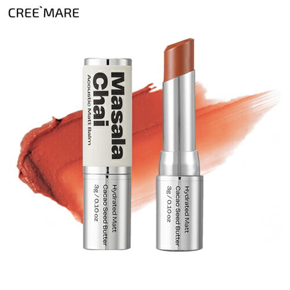 [オルタナティヴステレオ] アコースティックマットバーム(No.1マサラチャイ)・52183 コスメ cosme【MAKEUP】オルタナティヴステレオ ALTERNATIVESTEREO リップスティック 口紅 リップ マット バーム オレンジ コーラル 粘膜リップ 韓国 韓国コスメ