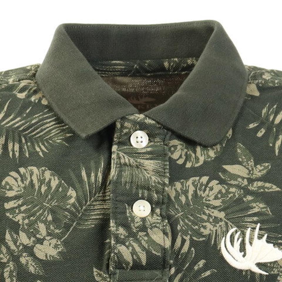 エルケクス(ELKEX)(メンズ)ICON ポロシャツ 881EK0CD3287DGRN オンライン価格