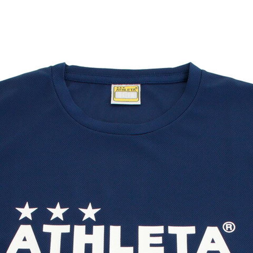 アスレタ(ATHLETA) サッカー ウェア 半袖 ジュニア プラクティスシャツ 2331J NVY フットサルウェア (キッズ)