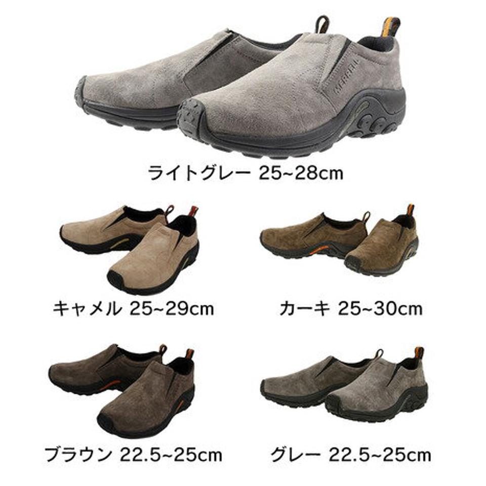 メレル（MERRELL）（メンズ、レディース）レディース スリッポン ジャングルモックピューター グレー キャメル カーキ ブラウン ライトグレー