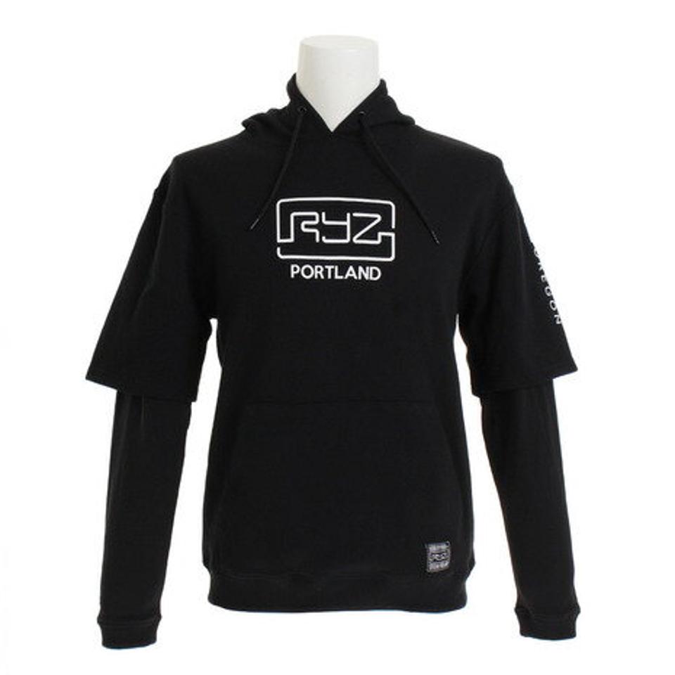 ライズ(RYZ) MOBILITY LAYERED パーカー 869R9CD6305 BLK (メンズ)